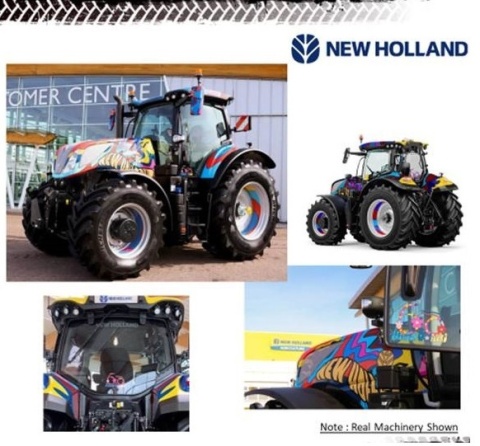 NEW HOLLAND T7.300 Blue Power edycja limitowana 1:32 Britains 43392
