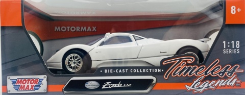 PAGANI Zonda C12 1:18 model Motormax 73147 biały