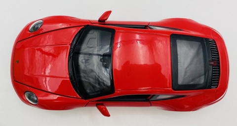 PORSCHE 911 (992) Carrera 4S 2020 model 24099 WELLY 1:24 czerwony