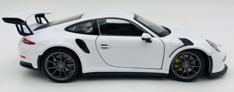 PORSCHE 911 GT3 RS (991) 2016 model 24080 metal WELLY 1:24 biały
