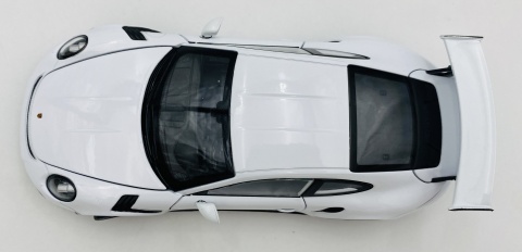 PORSCHE 911 GT3 RS (991) 2016 model 24080 metal WELLY 1:24 biały