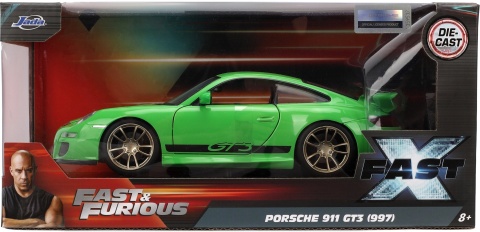 Porsche 911 GT3 (997) Fast&Furious X Szybcy i wściekli JADA model 1:24
