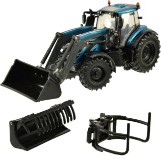 VALTRA T234 z ładowaczem czołowym ciągnik traktor 1:32 Britains 43352