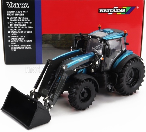 VALTRA T234 z ładowaczem czołowym ciągnik traktor 1:32 Britains 43352