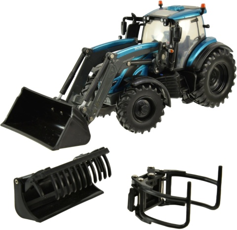 VALTRA T234 z ładowaczem czołowym ciągnik traktor 1:32 Britains 43352