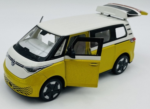 VW Volkswagen ID. BUZZ model 24119 metal WELLY 1:27 złoty