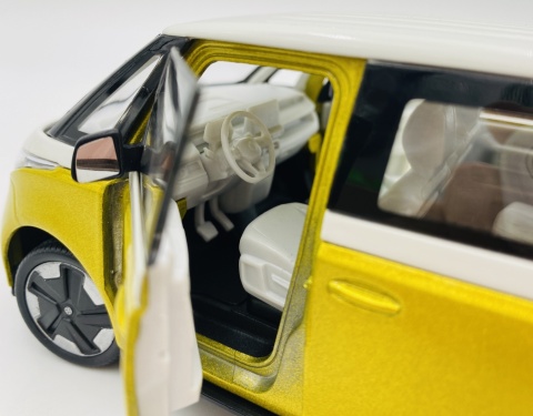VW Volkswagen ID. BUZZ model 24119 metal WELLY 1:27 złoty