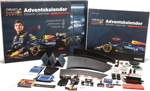 ZESTAW Max Verstappen RB20 kalendarz adwentowy 2025 1:43 Franzis