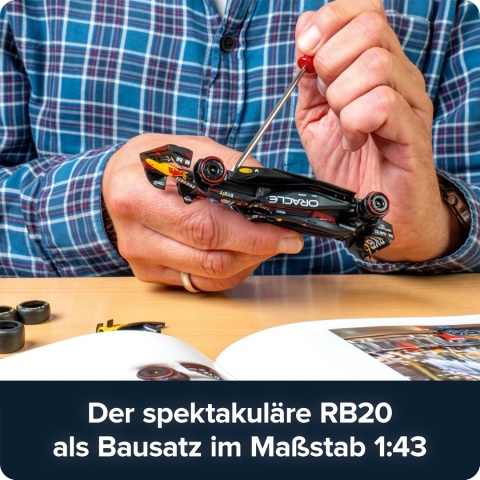 ZESTAW Max Verstappen RB20 kalendarz adwentowy 2025 1:43 Franzis