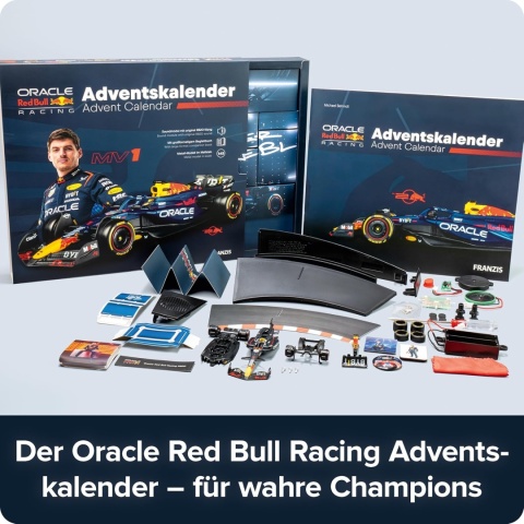 ZESTAW Max Verstappen RB20 kalendarz adwentowy 2025 1:43 Franzis