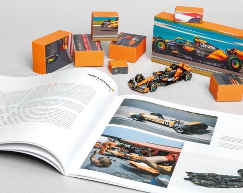 ZESTAW McLaren F1 Norris Piastri 2024 MCL38 kalendarz adwentowy 1:43