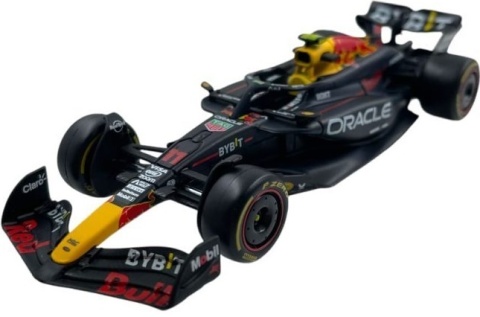 ZESTAW Red Bull F1 #11 S. Perez Pit Stop diorama 2024 RB20 BBurago 1:43