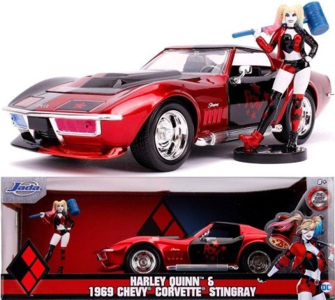 CHEVY Corvette 1969 Harley Quinn model JADA 1:24