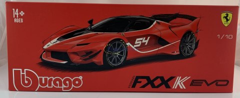 FERRARI FXX-K Evo 54 signature 1:18 Bburago 16908 FERRARI FXX-K Evo 54 signature 1:18 Bburago 16908