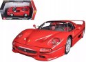 FERRARI F50 red duży model 1:18 Bburago 16004