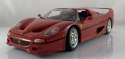 FERRARI F50 red duży model 1:18 Bburago 16004