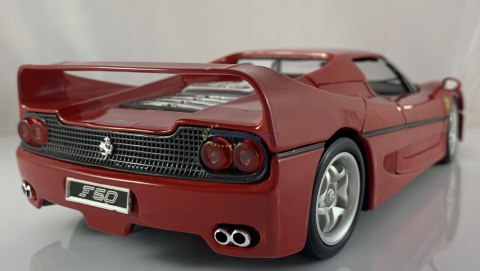 FERRARI F50 red duży model 1:18 Bburago 16004 FERRARI F50 red duży model 1:18 Bburago 16004