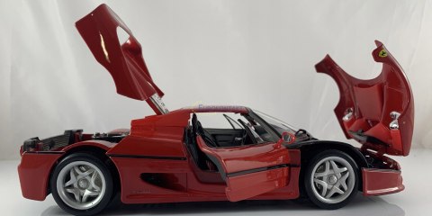FERRARI F50 red duży model 1:18 Bburago 16004 FERRARI F50 red duży model 1:18 Bburago 16004