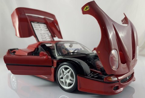 FERRARI F50 red duży model 1:18 Bburago 16004 FERRARI F50 red duży model 1:18 Bburago 16004
