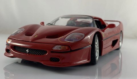FERRARI F50 red duży model 1:18 Bburago 16004 FERRARI F50 red duży model 1:18 Bburago 16004
