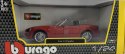 FIAT 124 Spider red model 1:24 Bburago 21083