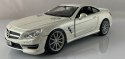 Mercedes SL 65 AMG 2009 white 1:24 Bburago 21066