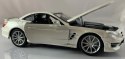 Mercedes SL 65 AMG 2009 white 1:24 Bburago 21066