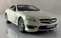 Mercedes SL 65 AMG 2009 white 1:24 Bburago 21066