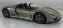 PORSCHE 918 Spyder grey MODEL METAL WELLY 1:24