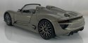 PORSCHE 918 Spyder grey MODEL METAL WELLY 1:24