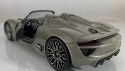 PORSCHE 918 Spyder grey MODEL METAL WELLY 1:24