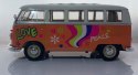 VW Volkswagen T1 1963 Love Peace model WELLY 1:24