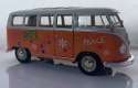 VW Volkswagen T1 1963 Love Peace model WELLY 1:24