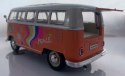 VW Volkswagen T1 1963 Love Peace model WELLY 1:24