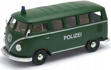 VW Volkswagen T1 1963 Policja WELLY 1:24