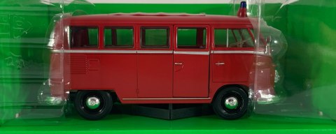 VW Volkswagen T1 1963 Straż Pożarna WELLY 1:24 VW Volkswagen T1 1963 Straż Pożarna WELLY 1:24