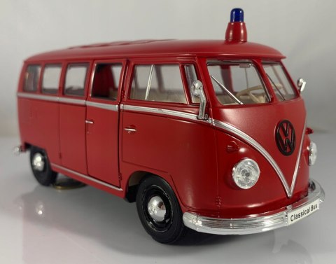 VW Volkswagen T1 1963 Straż Pożarna WELLY 1:24 VW Volkswagen T1 1963 Straż Pożarna WELLY 1:24