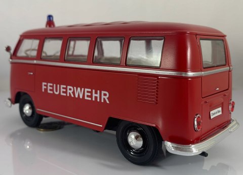 VW Volkswagen T1 1963 Straż Pożarna WELLY 1:24 VW Volkswagen T1 1963 Straż Pożarna WELLY 1:24