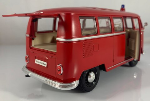 VW Volkswagen T1 1963 Straż Pożarna WELLY 1:24 VW Volkswagen T1 1963 Straż Pożarna WELLY 1:24