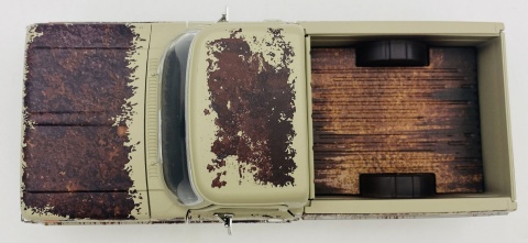 1972 Ford F-100 podrdzewiały 1:24 Motormax 79074 Weathered Treasures