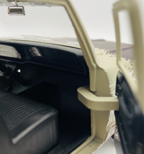 1972 Ford F-100 podrdzewiały 1:24 Motormax 79074 Weathered Treasures