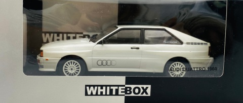 Audi Quattro 1981 model 124247 WhiteBox 1:24 biały