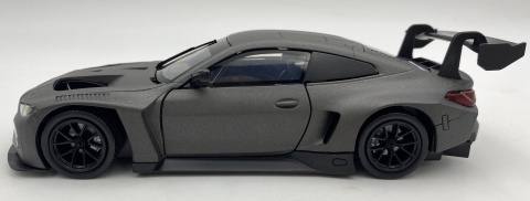 BMW M4 GT3 model 1:24 Motormax 79390 grafitowy mat