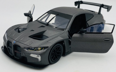 BMW M4 GT3 model 1:24 Motormax 79390 grafitowy mat