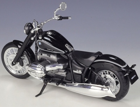 BMW R18 2020 motocykl model 1:12 Welly 62205 czarny