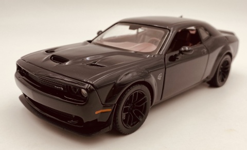 DODGE Challenger SRT Hellcat 1:24 Motormax 79350 czarny