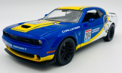 DODGE Challenger SRT Hellcat Widebody 2018 GT Racing 1:24 Motormax 73792