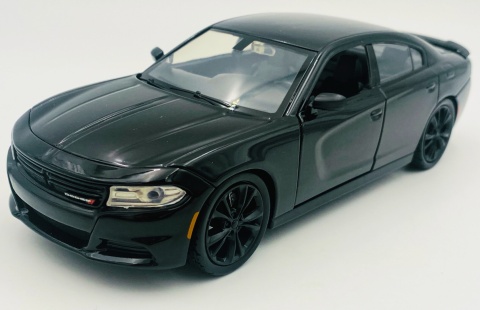 DODGE Charger SXT 2023 model 1:24 Motormax 79387 czarny