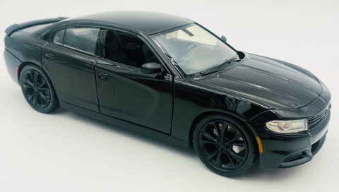 DODGE Charger SXT 2023 model 1:24 Motormax 79387 czarny