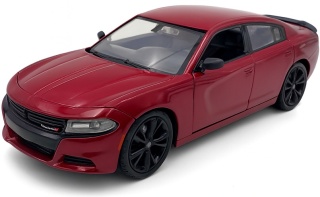 DODGE Charger SXT 2023 model 1:24 Motormax 79387 czerwony